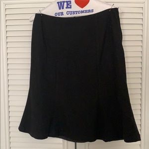Black wool GAP skirt